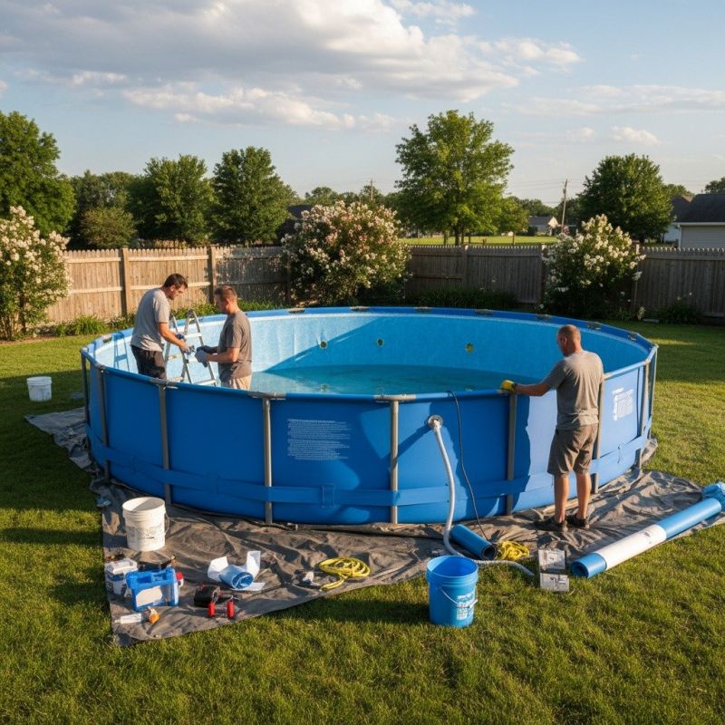 Above Ground Pool Service detail