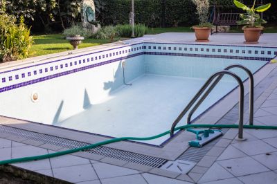 Pool Algae Removal detail